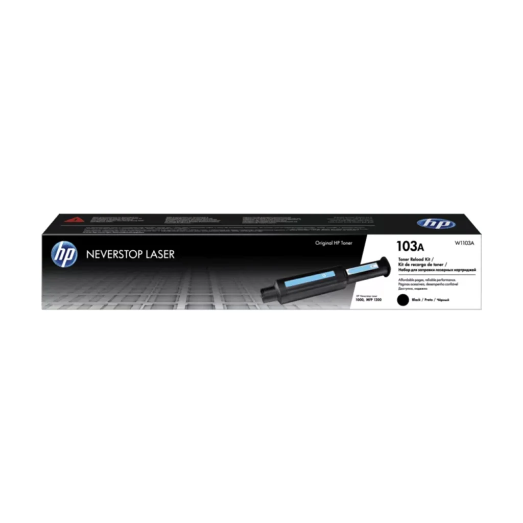 کیت شارژ تونر لیزری اچ پی مدل HP 103A Neverstop مناسب پرینترهای HP Neverstop