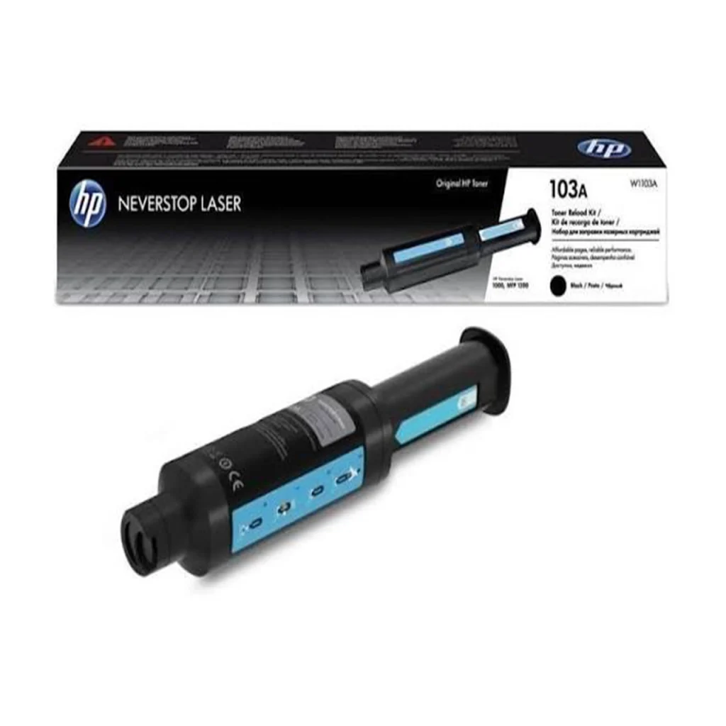 کیت شارژ تونر لیزری اچ پی مدل HP 103A Neverstop مناسب پرینترهای HP Neverstop