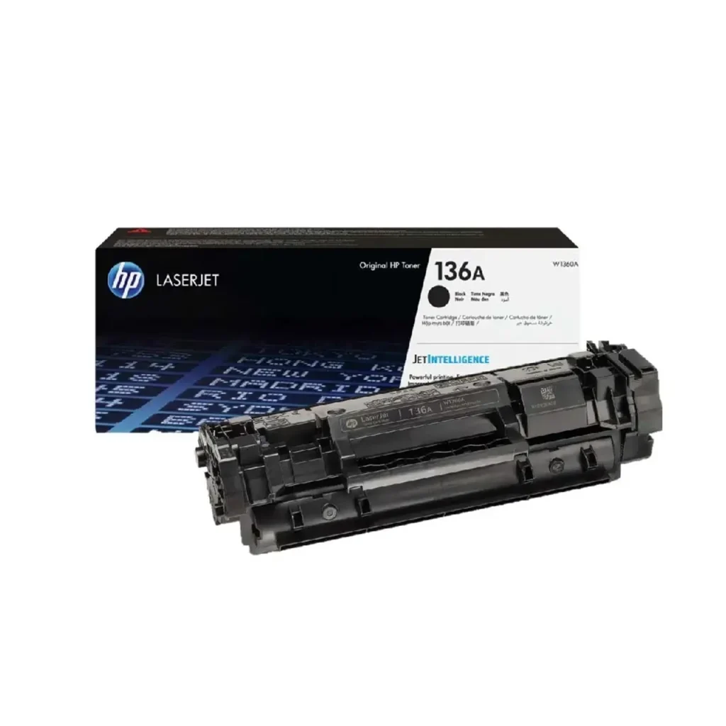 کارتریج لیزری مشکی اچ پی مدل HP 136A مناسب پرینترهای HP