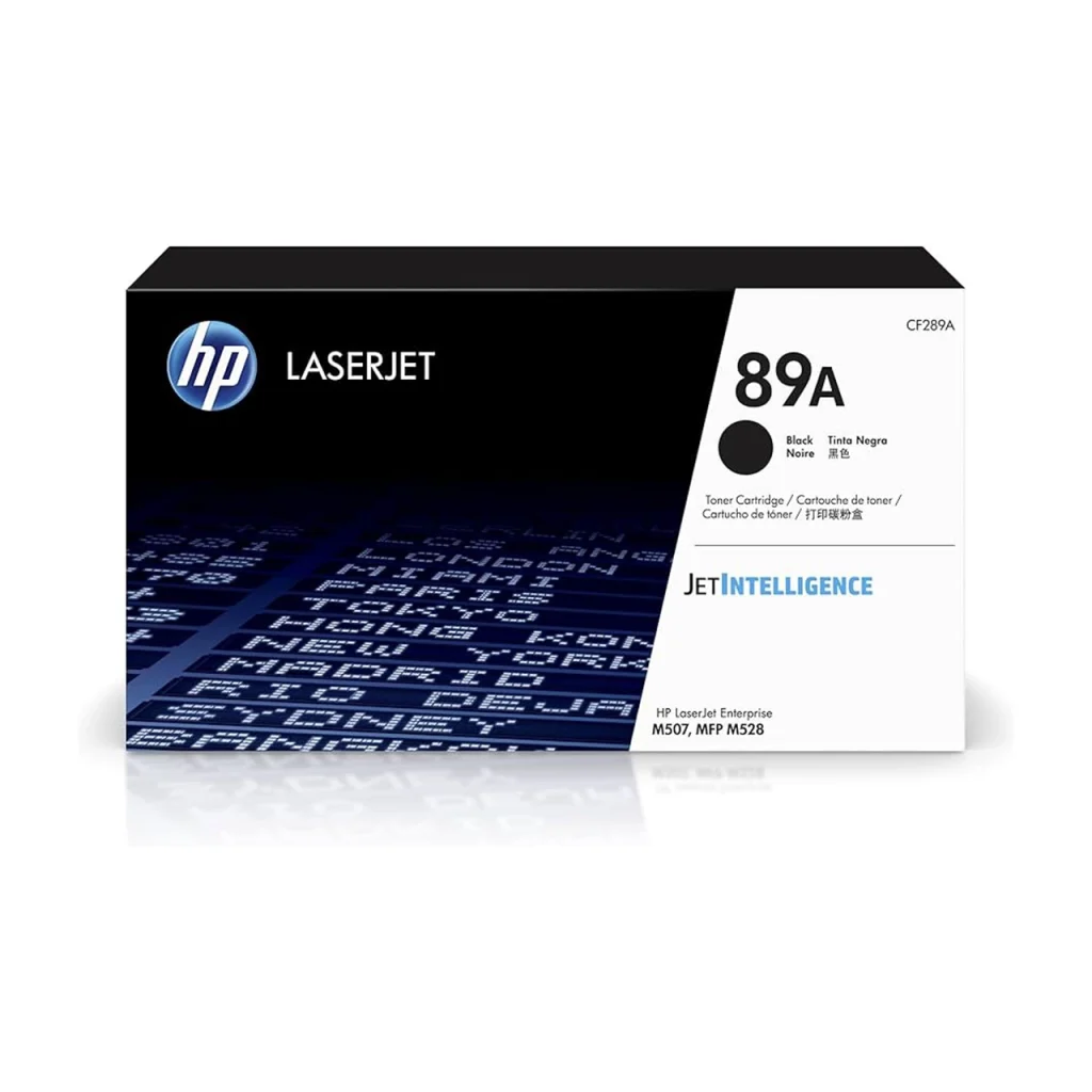 کارتریج لیزری مشکی اچ پی مدل HP 89A مناسب پرینترهای HP