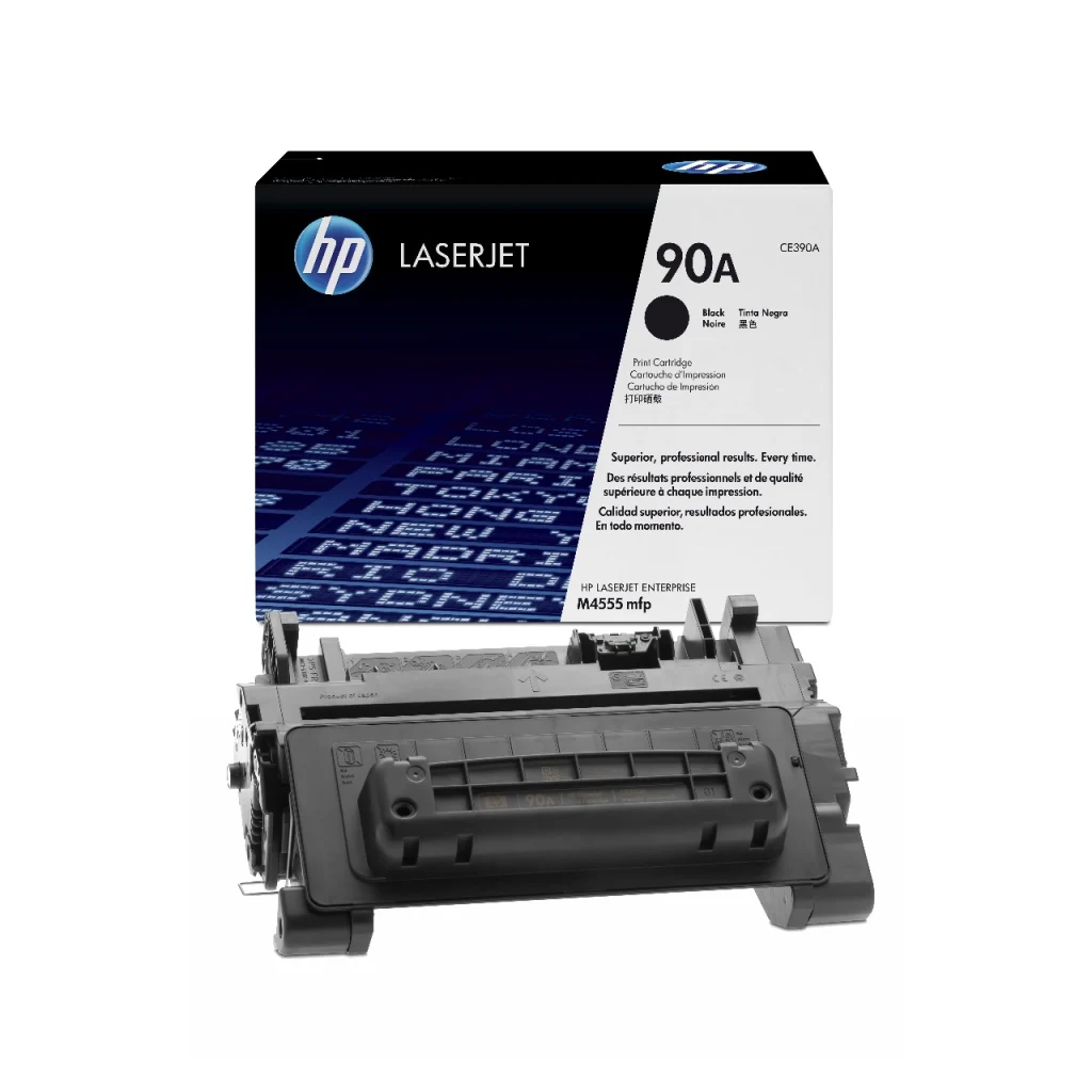 نمای دیگر کارتریج لیزری مشکی اچ پی مدل HP 90A